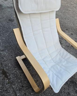 Poltrona ikea Poang bambino betulla