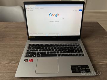 PC Acer Aspire 3 15” Ryzen 5 8GB RAM 512GB SSD