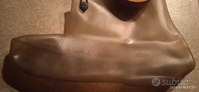 stivaletti bassi trasparente per la pioggia 