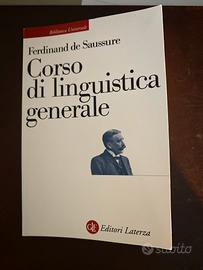 Saussure - corso di linguistica generale