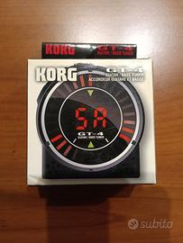 Accordatore cromatico Korg GT-4 