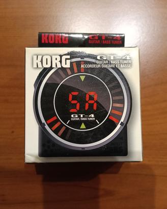 Accordatore cromatico Korg GT-4 