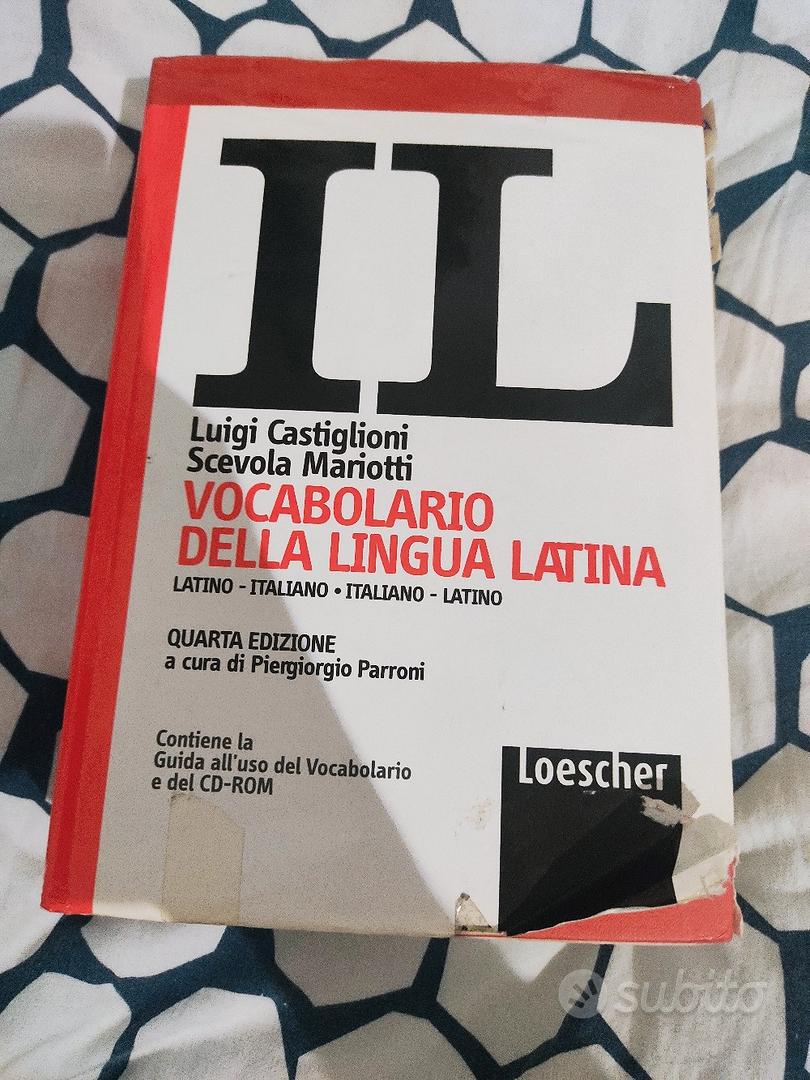 Vocabolario di Latino Castiglioni Mariotti - Libri e Riviste In vendita a  Piacenza