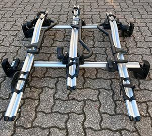 Portabici tetto BMW 3 posti + barre portatutto