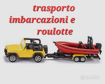 Roulotte caravan imbarcazioni