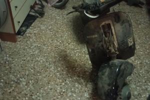 Telaio vespa hp con libretto più blocco motore pk
