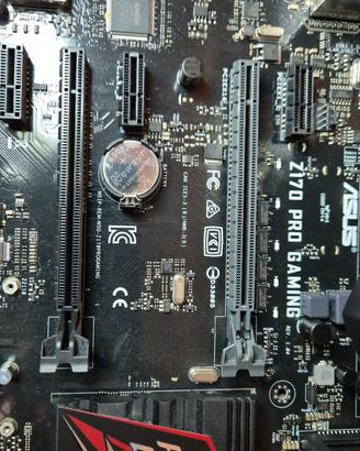 asus z170 pro gaming I5 6600k cooler master V8 GTS