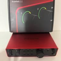 Focusrite Scarlett 2i2 (4° gen.)