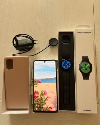 Samsung Galaxy A71 128GB + Galaxy Watch 4