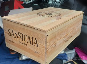 CASSA LEGNO SASSICAIA DA 12
