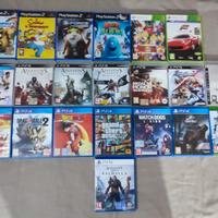 Giochi PS2, PS3, PS4, PS5, XBOX 360, XBOX ONE