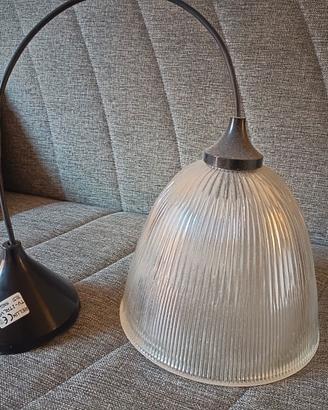 Lampadario a sospensione in vetro prismatico