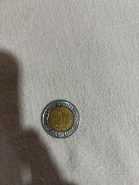 Moneta da 500 lire centenario