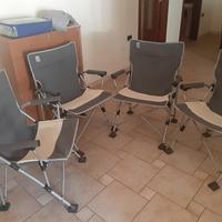 sedie pieghevoli brunner