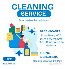 Pulizie case Vacanze