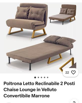 poltrona letto 