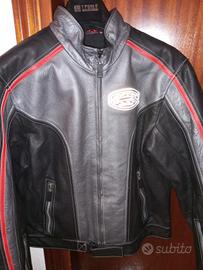 giacca in pelle moto