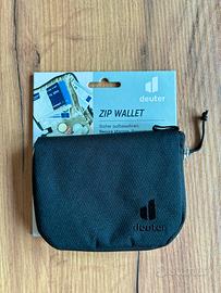 Portafoglio Zip Wallet Deuter nero
