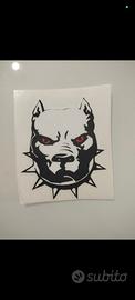 sticker 2 Monster 1 pitbull