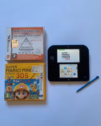 Nintendo 2DS + 2 Giochi