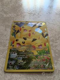 Pikachu rara Foil full art generazioni