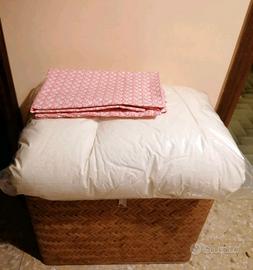 Piumino cottone+federa 100% cottone 95x135cm