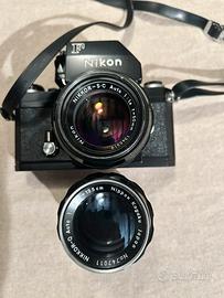 Nikon F Ftn + Nikkor 50 e 13,5
