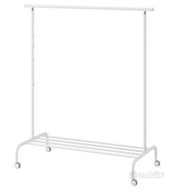 Appendiabiti Rigga Ikea bianco