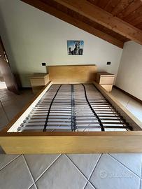Set Camera da Letto Piazza e mezzCompleto in Legno