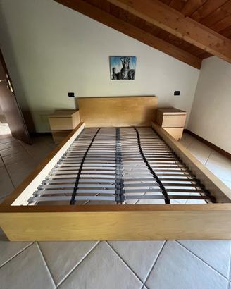 Set Camera da Letto Piazza e mezzCompleto in Legno