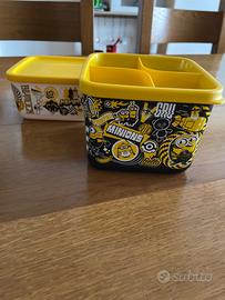 Set Cubix Minions x Tupperware