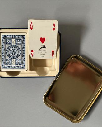 Carte da gioco Modiano (latta blu)