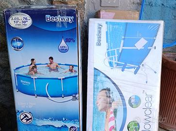 Piscinetta Bestway steel pro