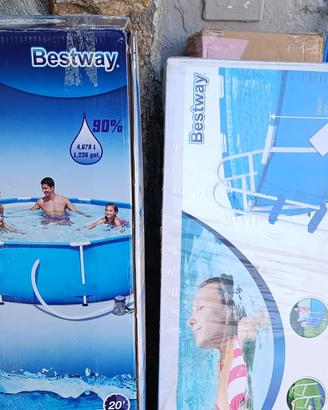 Piscinetta Bestway steel pro