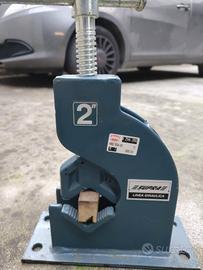 morsa da banco per tubi 2"