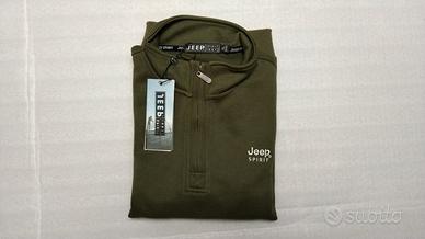 Felpa verde Jeep nuova M/L