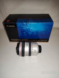 Canon video lens 3 x zoom xl 3.4-10.2