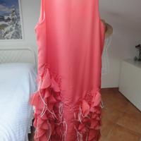 Particolare Vestito Patrizia Pepe tg. 44 salmone
