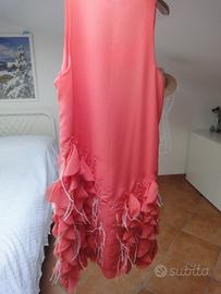 Particolare Vestito Patrizia Pepe tg. 44 salmone
