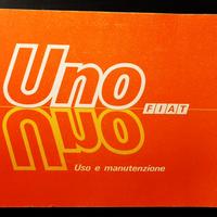 manuale di uso e manutenzione Fiat Uno