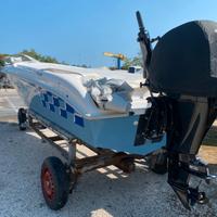 Brube evo e con Mercury 40/60 con 115 ore