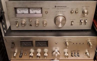 Amplificatori Kenwood e Scott