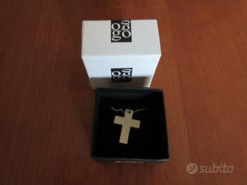 Catenina UNISEX con croce Gogo in acciaio inox