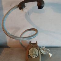 Lampada a telefono a ghiera vintage