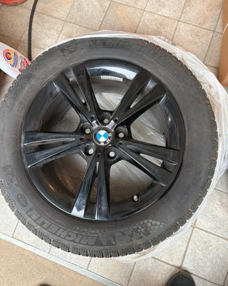 Cerchi in lega bmw neri 17 pollici