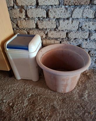 vaso in plastica grande