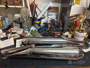 Coppia scarichi originali Lanfranconi Moto Guzzi