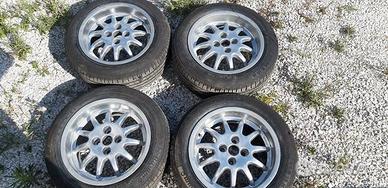 4 Cerchi IN lega usati ALFA ROMEO 75 7X15 ET28