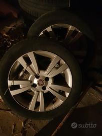 4 CERCHI IN LEGA originali FIAT QUBO