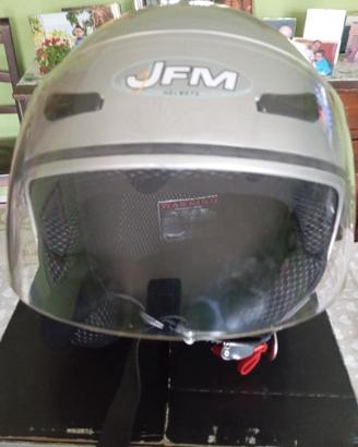 Casco jet scooter moto